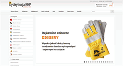 Desktop Screenshot of dystrybucjabhp.pl