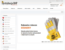 Tablet Screenshot of dystrybucjabhp.pl